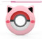 Doohoeek Silikon Grip Case für Poke GO Plus + 2023, Schutzhülle stoßfest für Poke Go Plus+ Cover Case,Rosa
