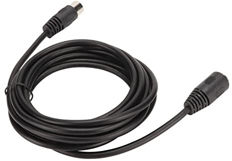 GOWENIC Cable de Extensión DIN de 8 Pines Cable Adaptador Macho a Hembra de para Cambiadores de CD,yM Bus