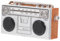 WOONEKY Mini Radio Retro Miniatur Radio Für Dekoration Für Mädchen Für Miniaturlandschaften Und Wohnraumgestaltung