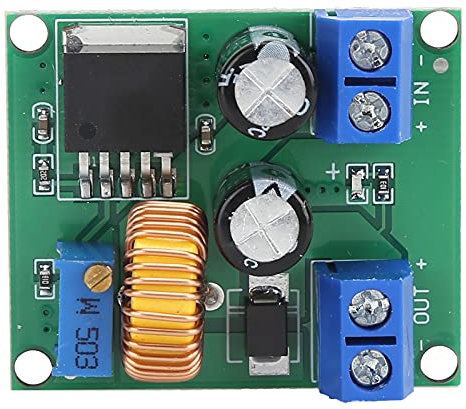 Módulo convertidor DC a DC, Módulo de alimentación Puente rectificador Tarjeta Boost Ajustable 3V 5V 12V a 19V 24V 30V 36V Booster para módulo reductor de alimentación DIY
