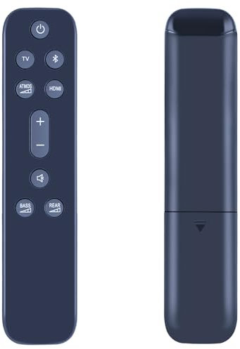 New Replacement Soundbar Remote Control for JBL 9.1 Bar Channel Sound Bar Speaker System JBLBAR913DBLKAM
