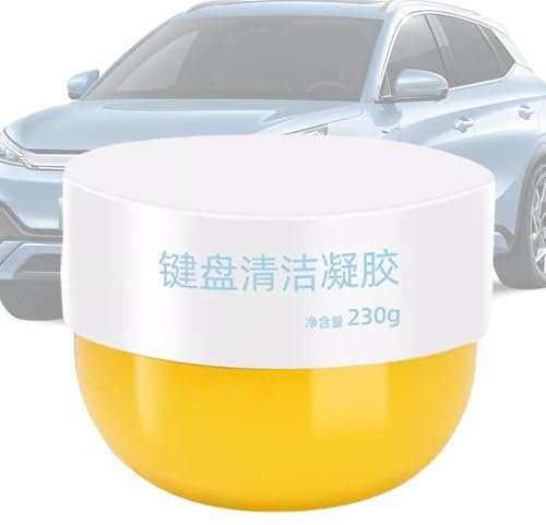 Car Cleaning Gel, Automotive Dust Cleaner, Reusable Car Slime, Car Vent Cleaning Gel, Car Detailing Kit 230g, Auto Detail Tools, Car Putty Cleaning Gel, Keyboard Cleaner Gel for car