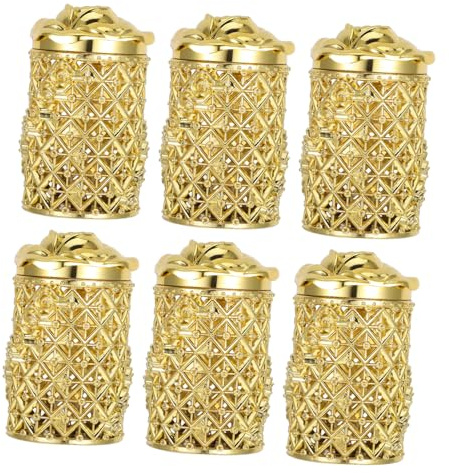 VILLFUL 6 Stücke Rose Schmuck Box Hochzeit Behandelt Candy Boxen Dekorative Favor Container Für Parteien