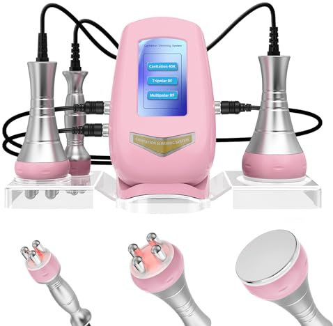 Zrwuldu Radiofrecuencia Facial y Corporal 3 en 1, 40K Máquina de Adelgazamiento Masajeador Anticelulitico Vacumterapia Celulitis Maquina Anticelulitis Masajeador Celulitis Mejor Producto Adelgazante