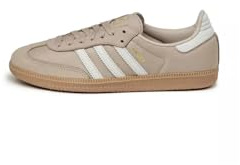 Adidas Samba OG Damen-Sneaker, Schwarz, Beige, Pink, 6