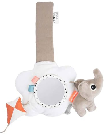 Done by Deer Kinderwagen Mobile Spielplatz Babyspielzeug Braun