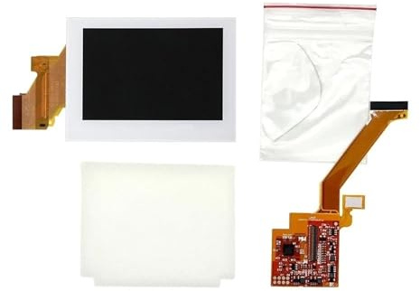 Vorlaminierte IPS V4.0 LCD-Bildschirm-Kits, mit OSD-Menü, for GameBoy for Advance for SP, for GBA for SP, V4 IPS LCD-Bildschirm(White-IPS V3 LCD)