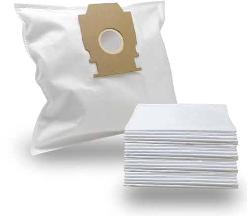 MisterVac | Lot de 20 sacs d'aspirateur SG compatibles avec Miele Guard L1, SUGKO type HS22