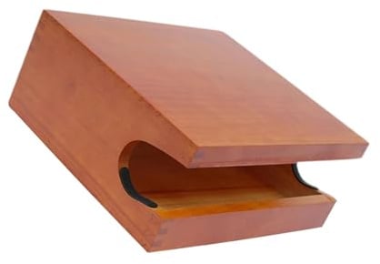 Fenteer Fahrrad Wandhalterung Aus Holz, Fahrrad Aufbewahrungsregal, für Die Inneneinrichtung, Stilvolles Fahrrad Aufhänger Display, Fahrrad Wandhalterung Aus, Rotbraun
