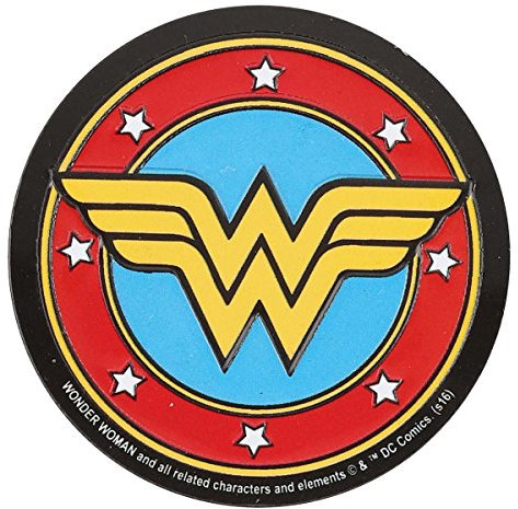 Open Road Brands Wonder Woman Embossed metal Magnet