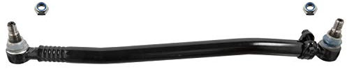 febi bilstein 102132 Lenkstange mit Sicherungsmuttern, vom Lenkgetriebe zur 1. Vorderachse , 1 Stück