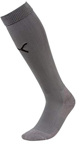 PUMA Herren Team Liga Socks Core Stutzen, Steel Gray-Puma Black, 5 EU