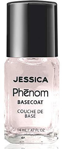 JESSICA | Phenom Nail Polish Base Coat | Long-lasting Gel-like Nail Polish without UV Lights coming in vivid & pigmented colours | Base Coat | 14 ml