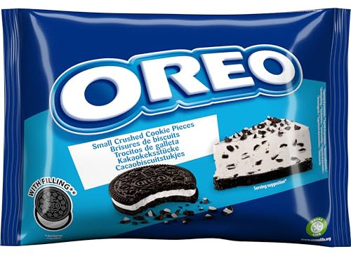 Oreo Trocitos de Galleta de Cacao Especial Toppings para Helados, Repostería y Postres, 400 g