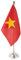 GentleGirl. USA Vietnam Tischflagge, Stick Kleine Mini Vietnamesische Flagge Büro Tischflagge auf Ständer mit Ständer Basis, Internationale Festival Dekoration, Vietnam Thema Party Dekoration, Home