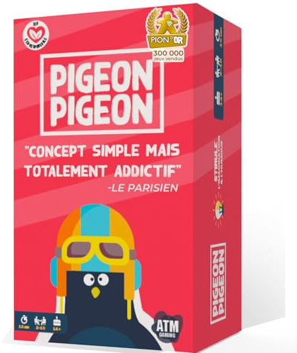 Pigeon Taube Gesellschaftsspiel, Stimmung, Bluff, Kreativität, Humor