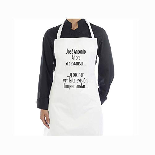 Regalo de jubilación personalizado: delantal para jubilado personalizable con texto