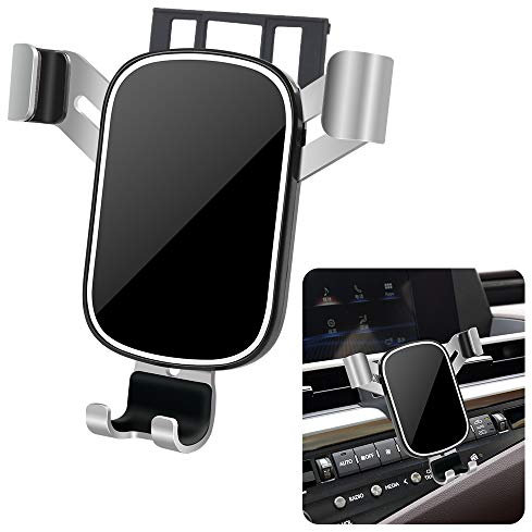 LUNQIN Support de téléphone de voiture pour Lexus ES 2019 2020 2021 350 300h 250 Accessoires d'intérieur de voiture Meilleur support de téléphone portable Support de navigation Support d'écran pour