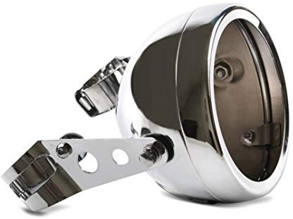 LED Scheinwerfer-Gehäuse MG 7 für Honda Shadow VT 600 C/VT 125 C chrom