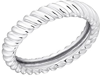 Amor Ring 925 Sterling Silber Damen Ringe, Silber, Kommt in Schmuck Geschenk Box, 2035578