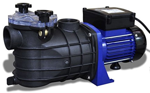 Susany Bomba de Piscina Eléctrica 500 W Bomba de Filtración para Piscina Bomba de Filtro Azul 42 x 19 x 22 cm