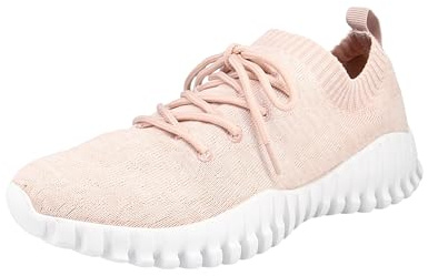 Bernie Mev BM101 Gravity - Damen Schuhe Sneaker - Blush-White, Größe:39 EU