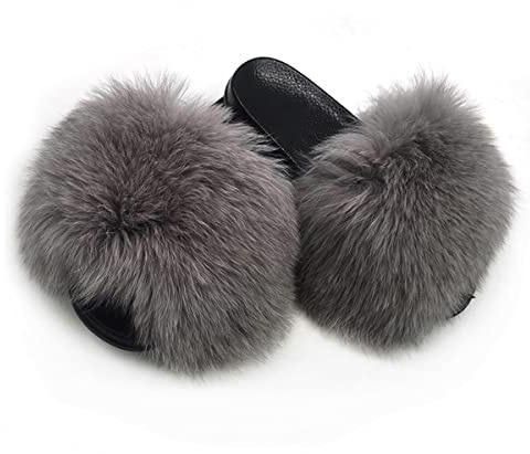 TangDao Ciabatte moda da donna in peluche Pantofole piatte super morbide