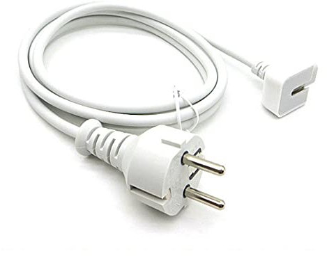 US/EU/AU/UK Plug Power Extension Cable 1.8M Length Pure Copper Power Supply Cable Charger Adapter Extension Cable for Notebook (EU Plug)