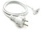 US/EU/AU/UK Plug Power Extension Cable 1.8M Length Pure Copper Power Supply Cable Charger Adapter Extension Cable for Notebook (EU Plug)
