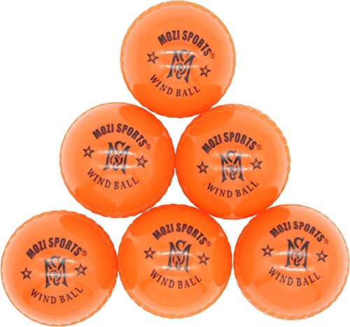 MARIB Wind Cricket Balls - Indoor & Outdoor Soft Training Cricket Ball for Coaching Practice
