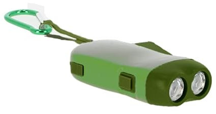 Esschert Lampe de Poche Dynamo Mousqueton Enfant