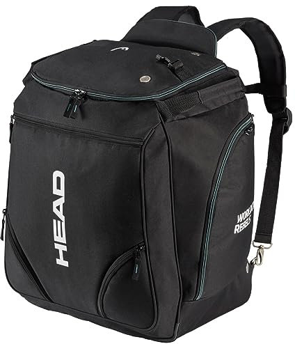 Head Heatable Bootbag - Borsa riscaldabile per Scarponi da Sci (65 l), Colore Nero, Attacco AC e Auto, Cinghia Zaino e varietà di Borse