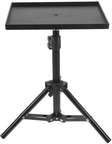 IMIKEYA Projector Stand Laptop Stand Adjustable Tabletop Floor Projector Tripod for Home Use