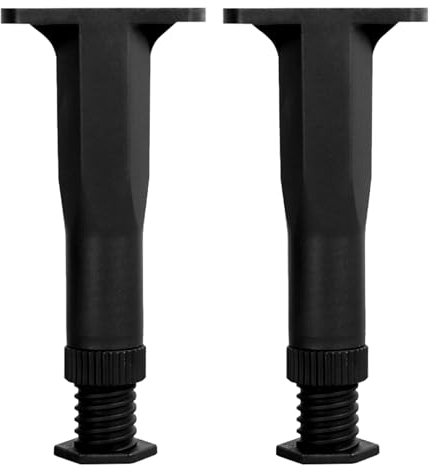 2 Pièces Pieds de Support de Cadre de Lit,Réglables Pieds,Pied De Lit,Pieds De Sommier,Reglable Lit Support,Robuste Latte Centrale de Lit,Réglables Cadre de Lit,Pieds de Support de Cadre de Lit