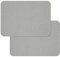 2 Piezas Tela Adhesiva Parche de Reparación de Lona Telas para Sofas Autoadhesivo Kit de Reparación de Lona Impermeable de 11 x 8 Pulgadas para Sofá Tienda de Xampaña Sillón (Gris)