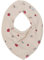 Pippi Babywear Halstuch Dreieckstuch Zahnungslätzchen mit Motiv (cremweiß Erdbeeren)