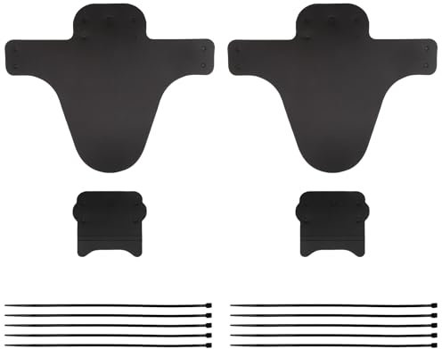 Set di 2 parafanghi per mountain bike, 39 g, leggeri mountain bike, impermeabili, montaggio rapido, per biciclette, MTB, gravelbike, e-bike, paraspruzzi, parafango posteriore, parafanghi per mountain