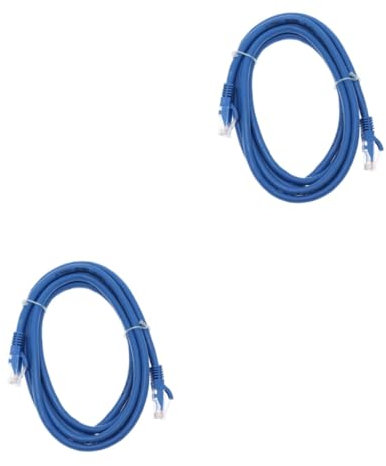 Angoily Cavo Ethernet Da 2 Pezzi Per Cavo Di Rete Cat6 Da 2 M Alte Prestazioni Bassa Perdita Di Segnale