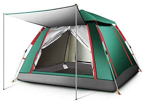 Automatic Pop Up Camping Tent for 4 6 People Waterproof Family Tent with 2 Colors and 2 Sizes Portable Dome Tent for Outdoor Activities