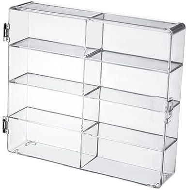 Kexpsogy Acryl Vitrine Mit Mehreren Fächern Für Kleine Sammlervitrinen Aus Druckguss Modellautos