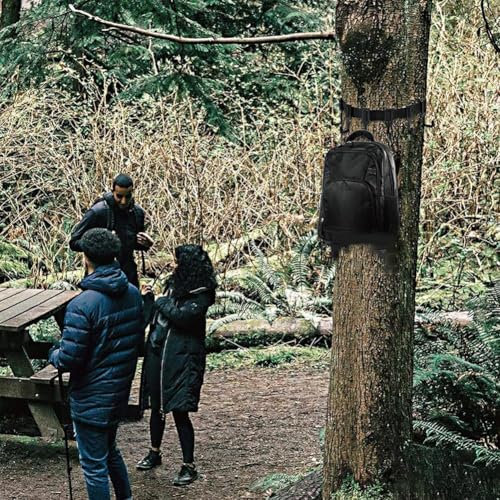 Für die Jagd und intelligenter mit unserem effizienten Baumständergurt, der 10 Aufhängeoptionen enthält (schwarz)