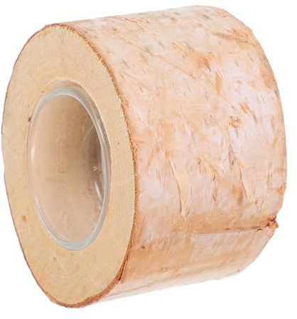 PRETYZOOM Wooden Stump Candle Holder Coffee Table Decor Sunshade Awning Tea Candle Holders Aromatherapy Candle Holder Bedside Table Candle Holder Party Supplies Candle Holder Fringe Glass