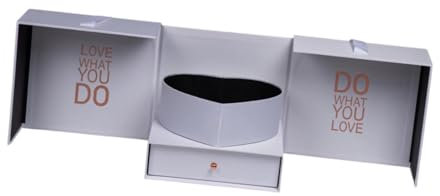 Badiman Porte-savon de Boîte à Fleurs, Blanc Argenté