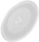 OUNONA plato de cristal para microondas reemplazo calefacción Lámina tocadiscos placa de cocción del horno de microondas placa de microondas Vidrio de alto borosilicato Transparente