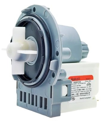 HWVSRKCO Motore Pompa di Scarico DC31-00180A 220-240V 50Hz 30W/15W 3000r/min, Compatibile con Samsung, Parti di Scarico for Lavatrice