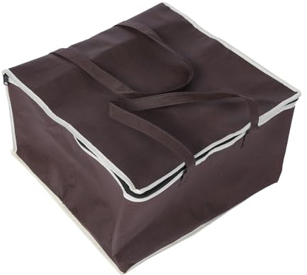 LIGIGWASH Isolierte Praktische Transporttasche Wiederverwendbare Tragetasche aus Vliesstoff und Aluminiumfolie Lunch Tasche für Heiße Speisen für Pizza und Kuchen