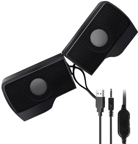USB-Lautsprecher-Clip – Stereocomputer, tragbarer Lautsprecher
