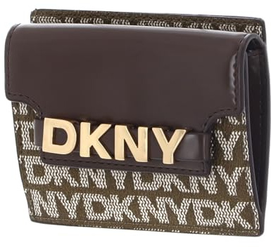 DKNY Kartenhalter Avril Card Case Chino/Chocolate braun