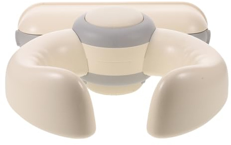 VILLCASE Support de Mural Pliable pour Bébé avec Hauteur Réglable, en Plastique, Facile à Assembler, Salle de Bain Tout-petits de 6 à 36 Mois
