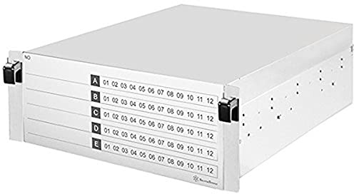 SilverStone SST-RMB41 - 4U 60 pcs 2.5 Inch HDD or SSD Hard Drive Protection Collection Chassis